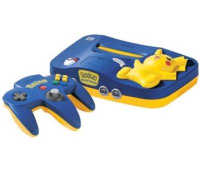 Nintendo 64 Console - Pikachu Edition